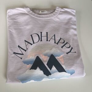 Madhappy thick tee in pastel color way!